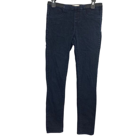 Altar'd State Womens Stretch Pull On Dark Wash Skinny Jeans Jeggings sz Small - Picture 1 of 16